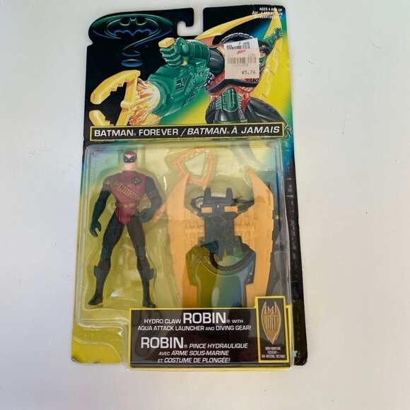 BATMAN Forever Hydro Claw Robin with Dive Gear Action Figure Kenner 1995 AF166 - Picture 1 of 4
